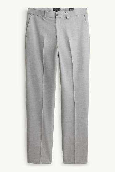 Bărbați - Pantaloni modulari - regular fit - Flex - gri