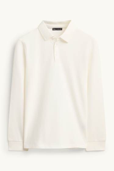 Kinder Buben - Poloshirt - weiß