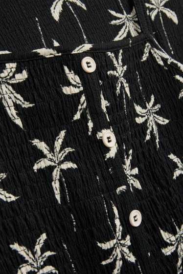 Niñas - Vestido - blanco / negro