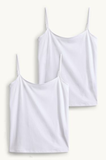 Femei - Multipack 2 buc. - top - alb