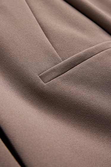 Dona - Blazer - regular fit - marró clar