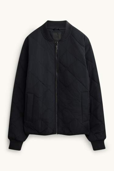 Herren - Stepp-Blouson - schwarz