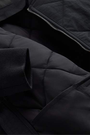 Herren - Stepp-Blouson - schwarz