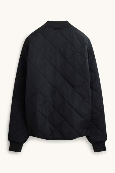 Herren - Stepp-Blouson - schwarz
