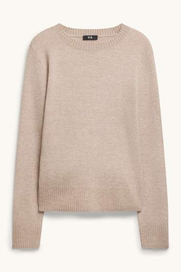Donna - Maglione - beige