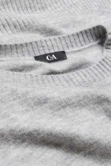 Damen - Pullover - hellgrau