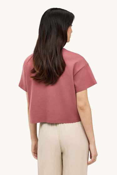 Donna - Felpa - oversize - rosa