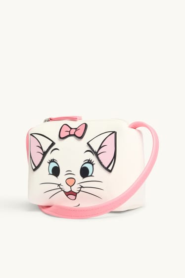 Kinder Mädchen - Aristocats - Umhängetasche - Lederimitat - weiss