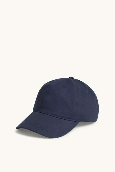 Men - Cap - dark blue