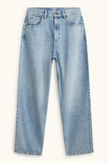 Kinderen: jongens - Baggy jeans - jeansblauw
