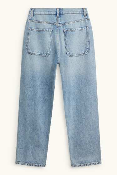 Kinderen: jongens - Baggy jeans - jeansblauw