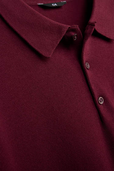 Heren - Sweatshirt - bordeaux