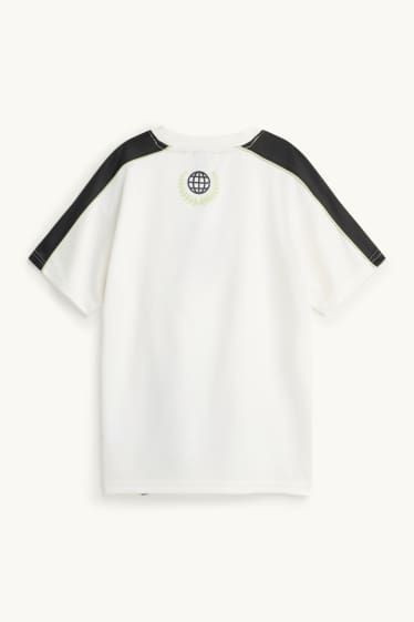 Kinderen: jongens - T-shirt - wit
