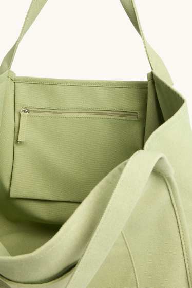 Damen - Großer Shopper - grün