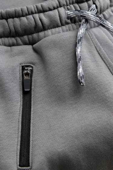 Bambini - Pantaloni sportivi cargo - grigio