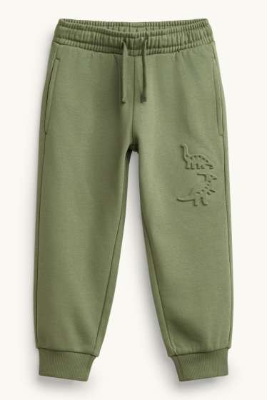 Enfants garçons - Dinosaures - pantalon de jogging - vert
