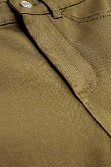 Damen - Jegging Jeans - High Waist - khaki