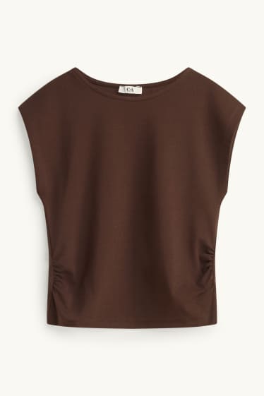 Donna - T-shirt - marrone