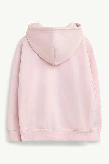 Enfants filles - Sweat à capuche - rose