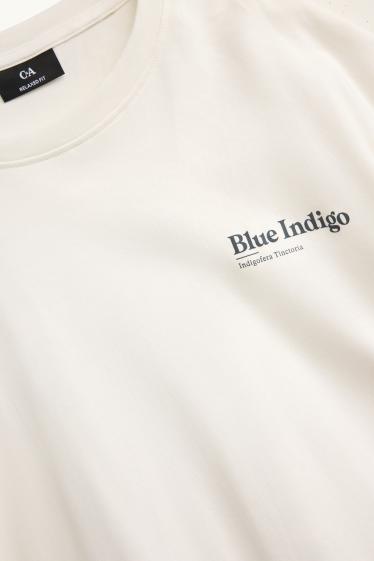 Uomo - T-shirt - relaxed fit - bianco