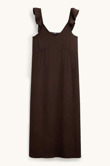 Women - Dress - brown