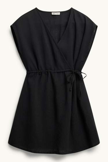 Damen - Still-Bluse - schwarz
