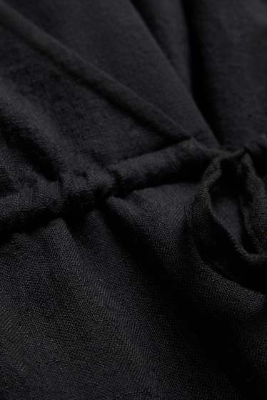 Damen - Still-Bluse - schwarz