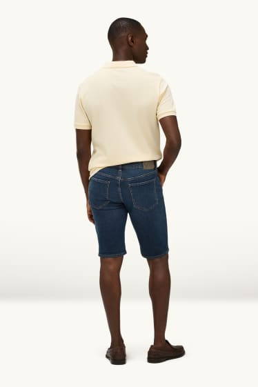 Hommes - Short en jean - bleu foncé