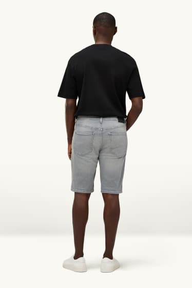 Hommes - Short en jean - slim fit - jean gris