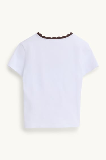 Femmes - T-shirt - blanc