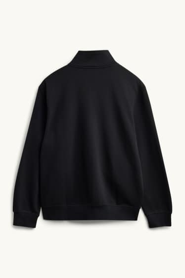 Bărbați - Cardigan tricotat - negru