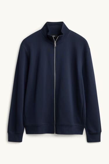 Hommes - Gilet en maille - bleu foncé