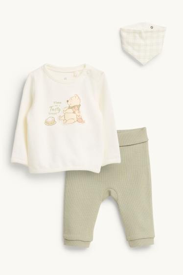 Baby Boys - Winnie the Pooh - baby outfit - 3 piece - green / cremewhite