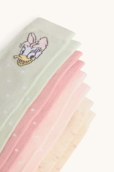 Miminka - chlapci - Multipack 4 ks - Disney - ponožky s motivem pro miminka - puntíkované - růžová