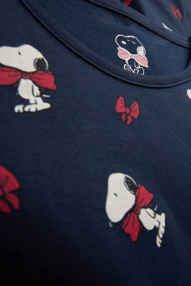 Women - Nightdress - Snoopy - dark blue