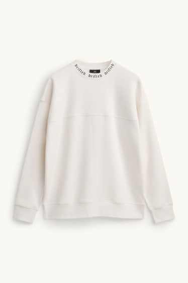 Herren - Sweatshirt - weiss