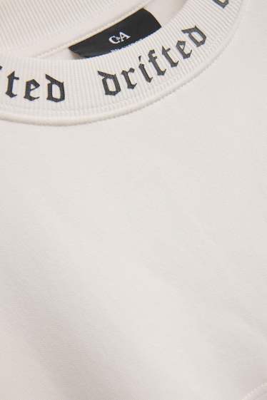 Herren - Sweatshirt - weiss