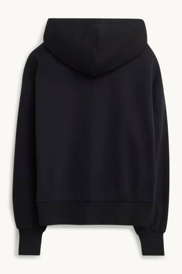 Women - Zip-through hoodie - black