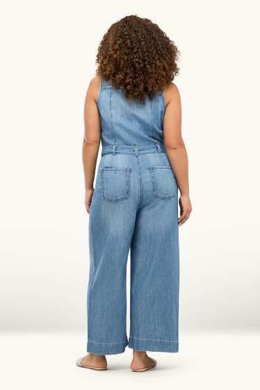 Donna - Tuta di jeans - jeans blu