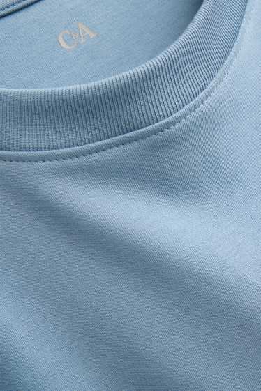 Dames - T-shirt - regular fit - lichtblauw