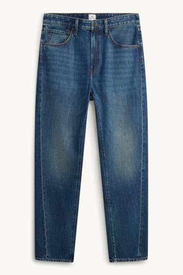 Herren - Relaxed Tapered Jeans - jeansblau