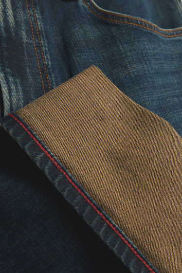 Pánské - Straight jeans - džíny - modré