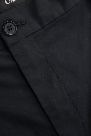 Hommes - Chino - tapered fit - noir