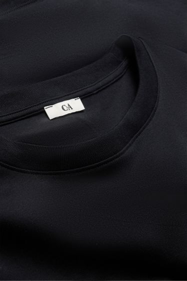 Femmes - T-shirt - regular fit - noir