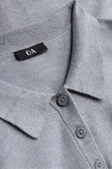 Women - Cardigan - gray