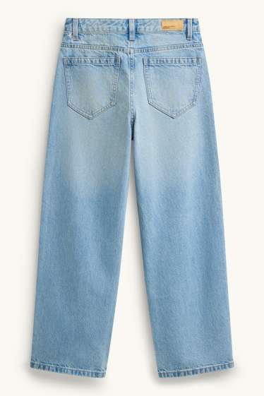 Children Girls - Baggy jeans - blue denim
