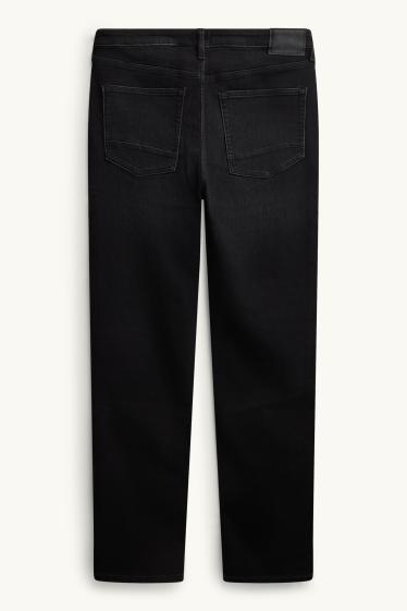 Heren - Straight jeans - Flex jog denim - LYCRA® - zwart