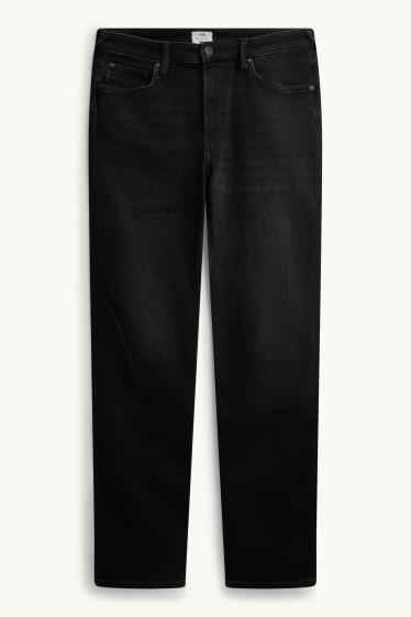 Heren - Straight jeans - Flex jog denim - LYCRA® - zwart