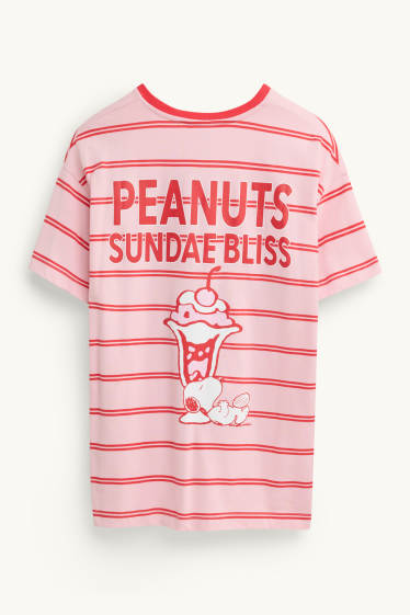 Women - T-shirt - rose / red