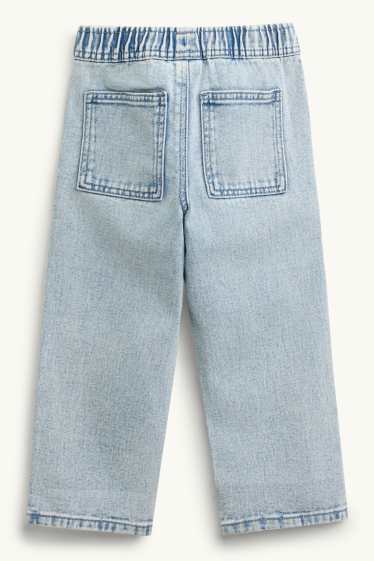Kinderen: jongens - Set van 2 - jeans - jeansblauw